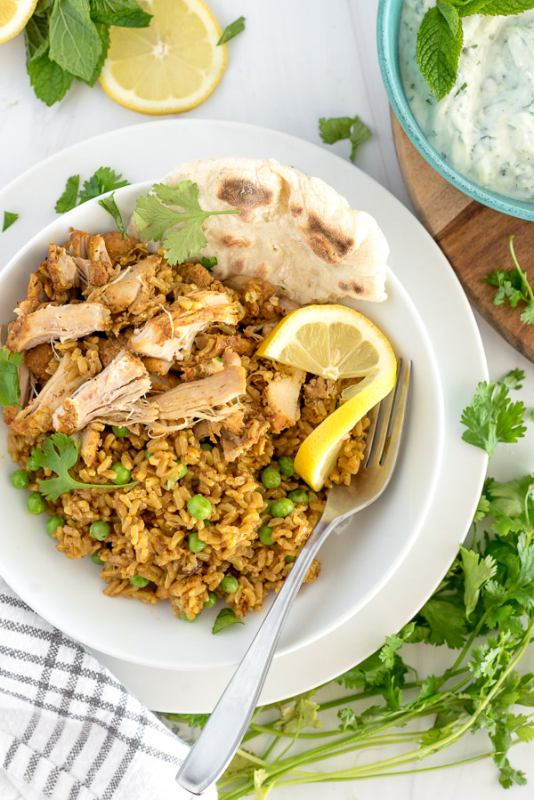 Tandoori Chicken and Coconut Rice